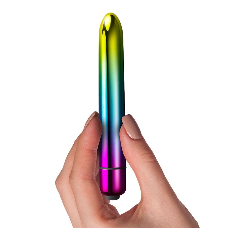 Rocks-Off Prism – Minivibrator mit Regenbogen-Finish, 14,26 cm