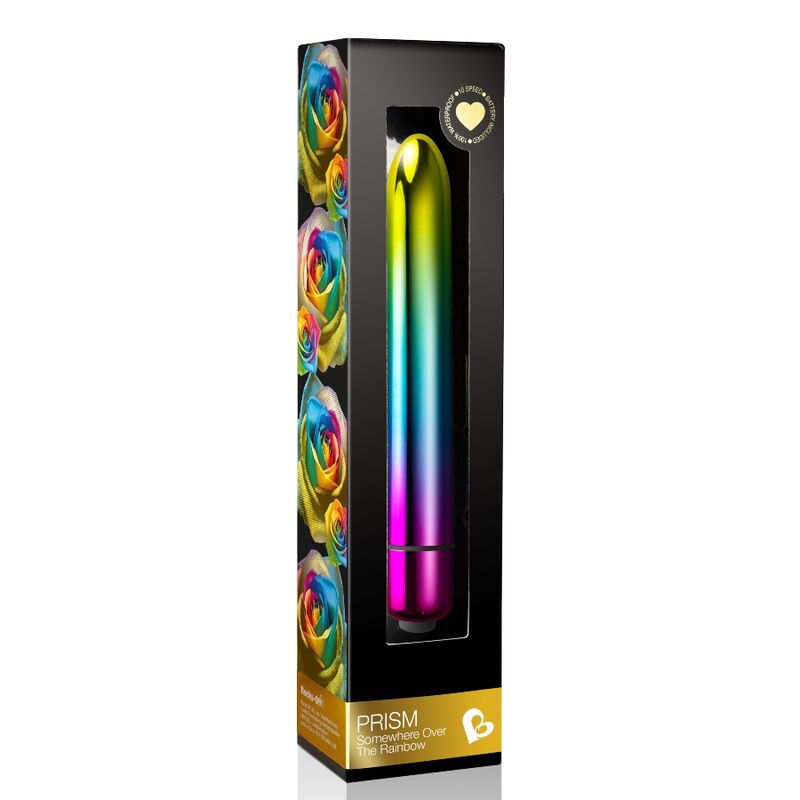 Rocks-Off Prism – Minivibrator mit Regenbogen-Finish, 14,26 cm