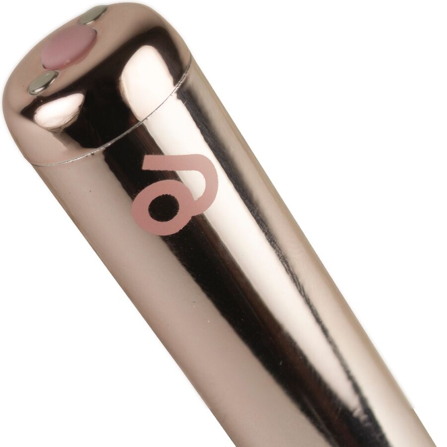Rocks-Off – Aufladbarer Minivibrator im Bullet-Format, 16 Modi – Golden Rose