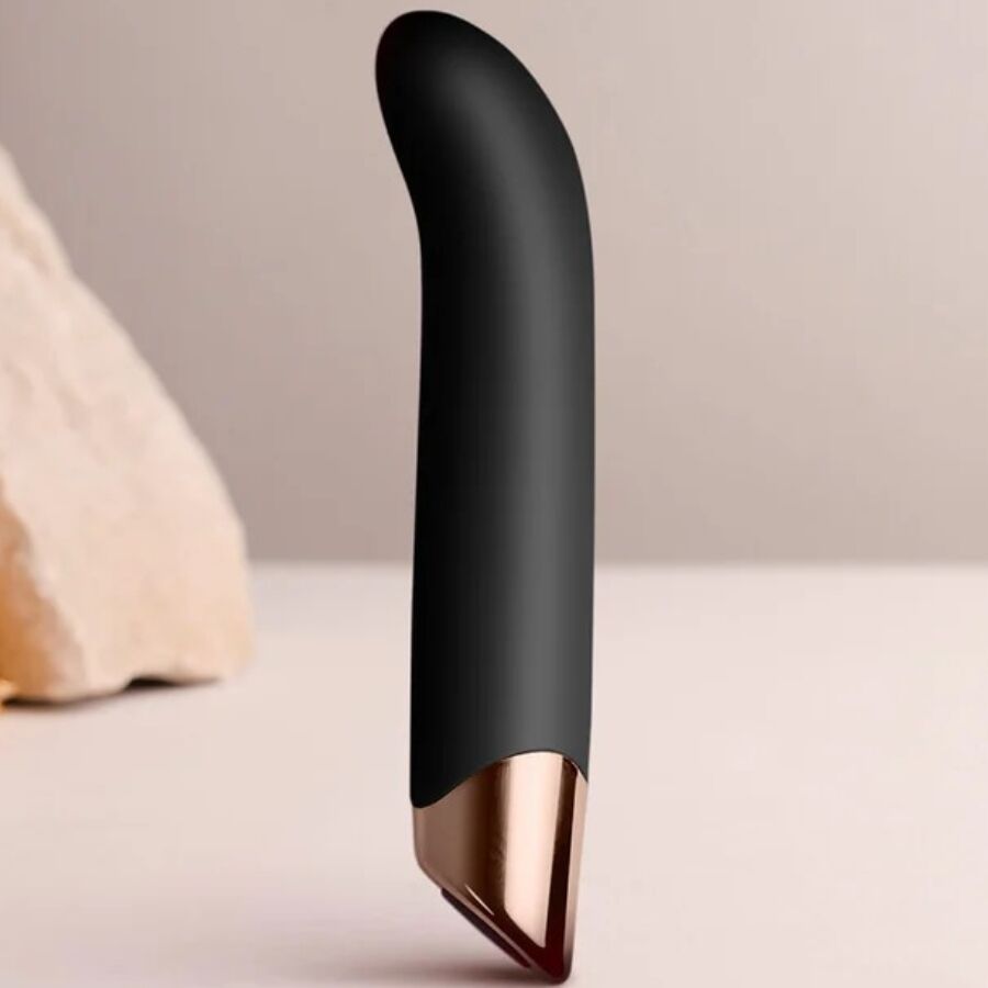 Rocks-Off Chaiamo G – G-Punkt-Vibrator mit gebogener Spitze – Schwarz