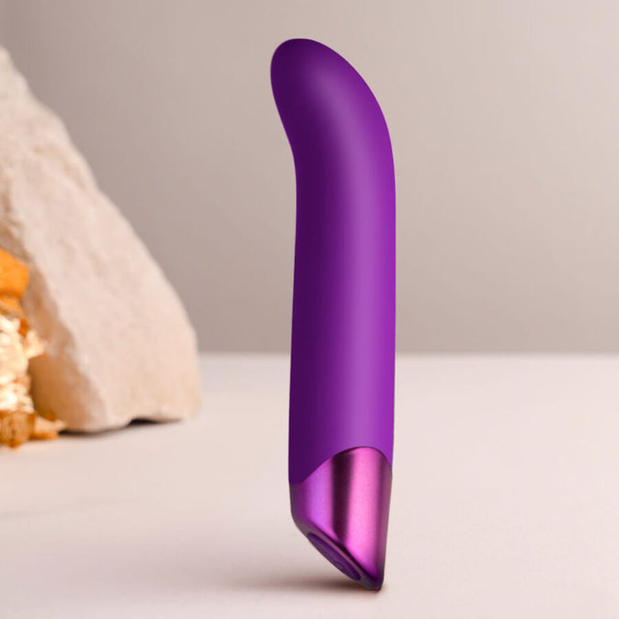 Rocks-Off Chaiamo G – G-Punkt-Vibrator mit gebogener Spitze – Lila