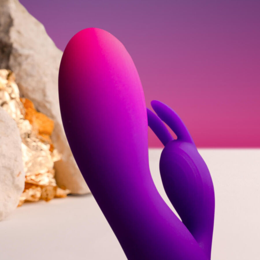 Rocks-Off Glo-Girl Rabbit — Vibromasseur rabbit