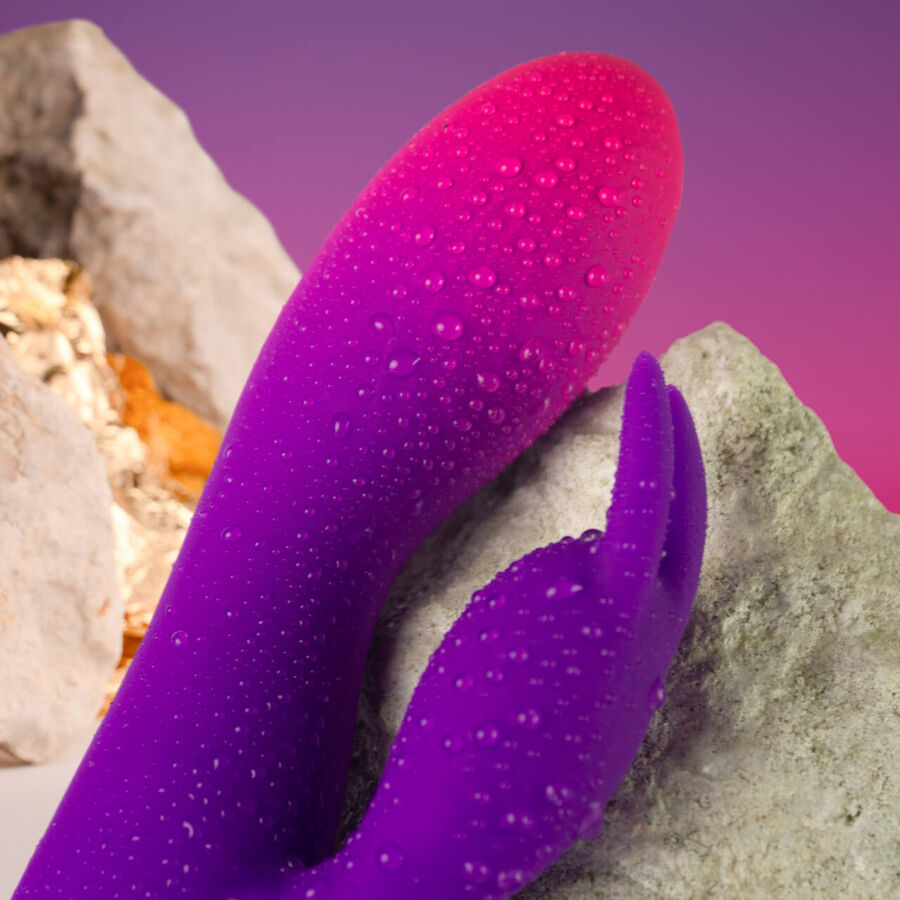 Rocks-Off Glo-Girl Rabbit — Vibromasseur rabbit