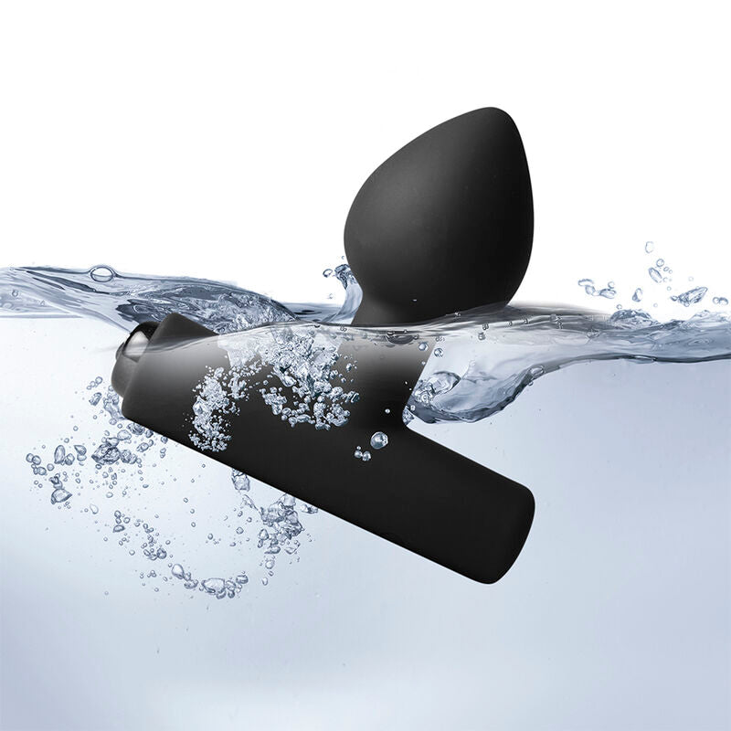 Rocks-Off Nova Astryx – Vibrierender Analplug, 16 Einstellungen, IPX7 – Schwarz