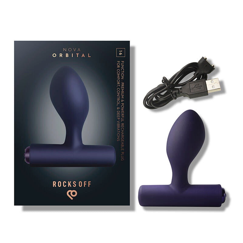 Rocks-Off Nova Orbital – Prostata-Massagegerät mit ovalem Kopf