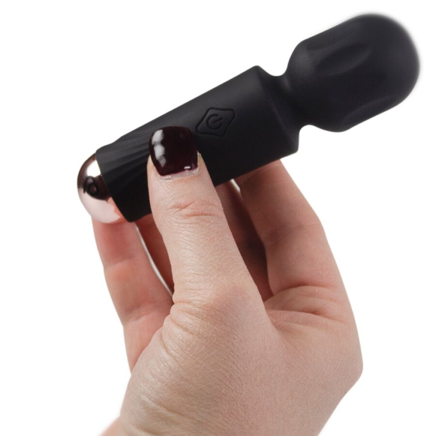 Rocks-Off Mini Wand — Masseur rechargeable — Noir