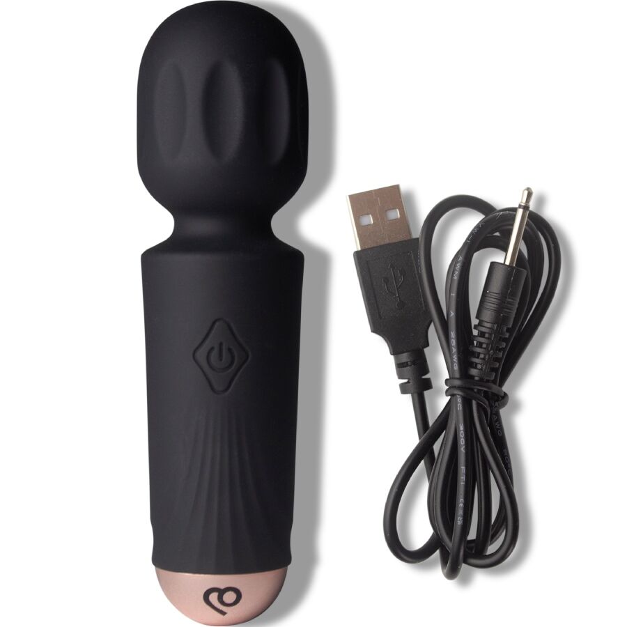 Rocks-Off Mini Wand — Masseur rechargeable — Noir