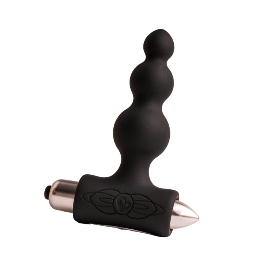 Rocks-Off Petite Sensations Bubbles – Plug anale vibrante a tre sfere – Nero