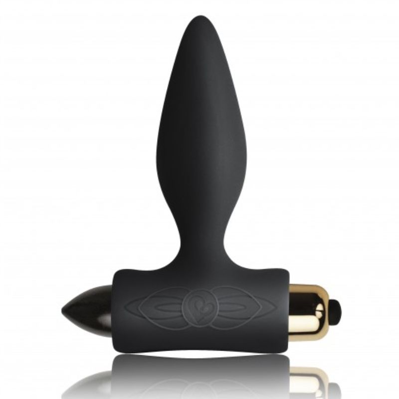 Rocks-Off Petite Sensations Plug – Vibrierender Analplug – Schwarz