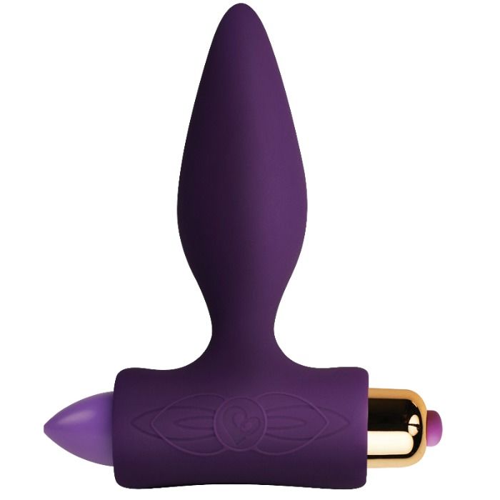 Rocks-Off Petite Sensations Plug – Vibrierender Analplug – Lila
