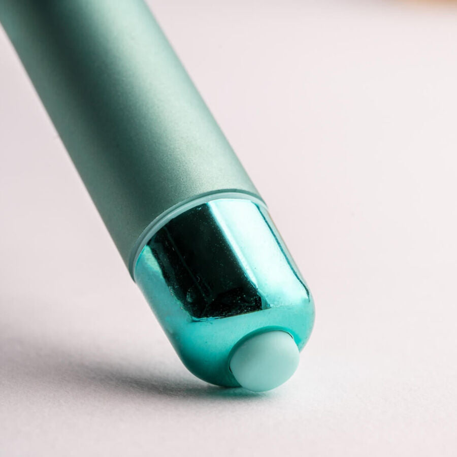 Rocks-Off Touch of Velvet – Mini vibratore dalla finitura vellutata – Aqua Lily