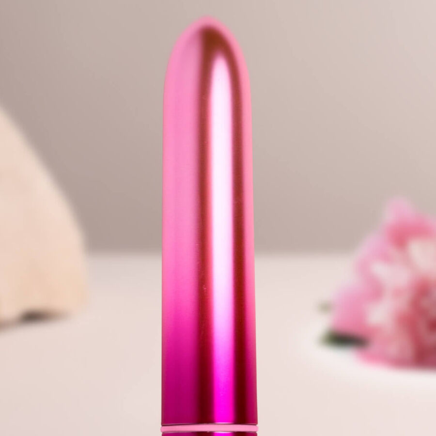 Rocks-Off RO-90 Courtesan – Minivibrator mit Arabesken, Rosa-Bordeaux