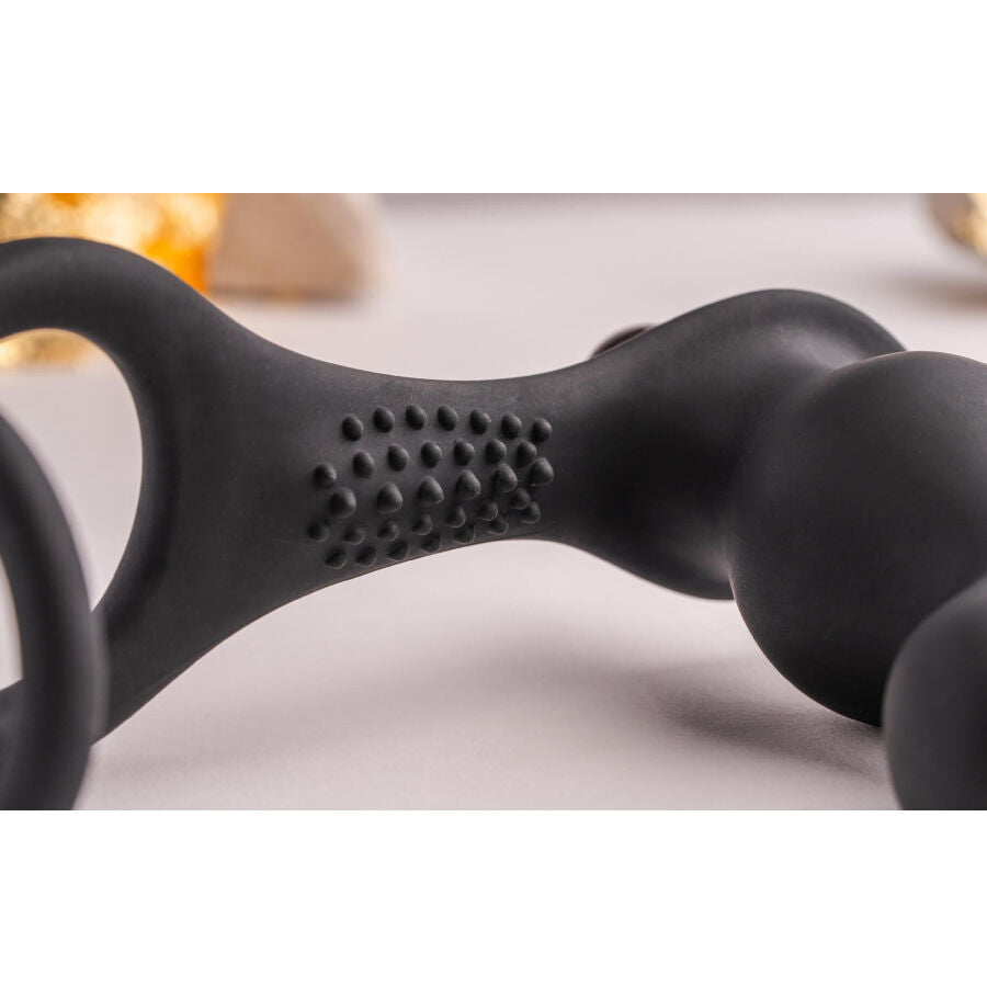 Rocks-Off Ro-Zen Pro – Masajeador prostático con dos anillos