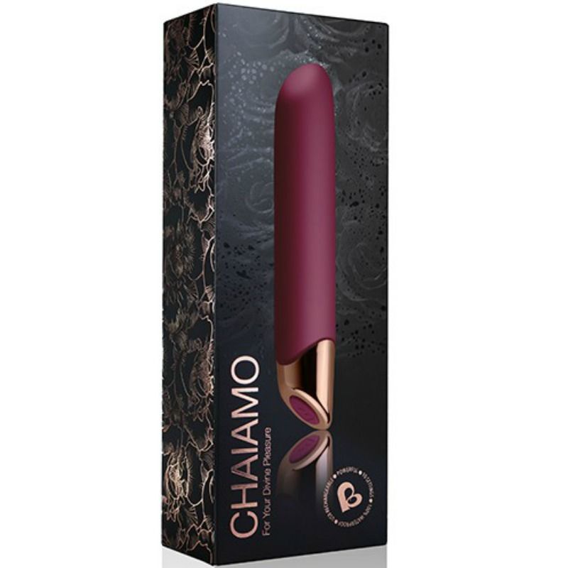 Rocks-Off Chaiamo — Vibromasseur rechargeable — Bordeaux