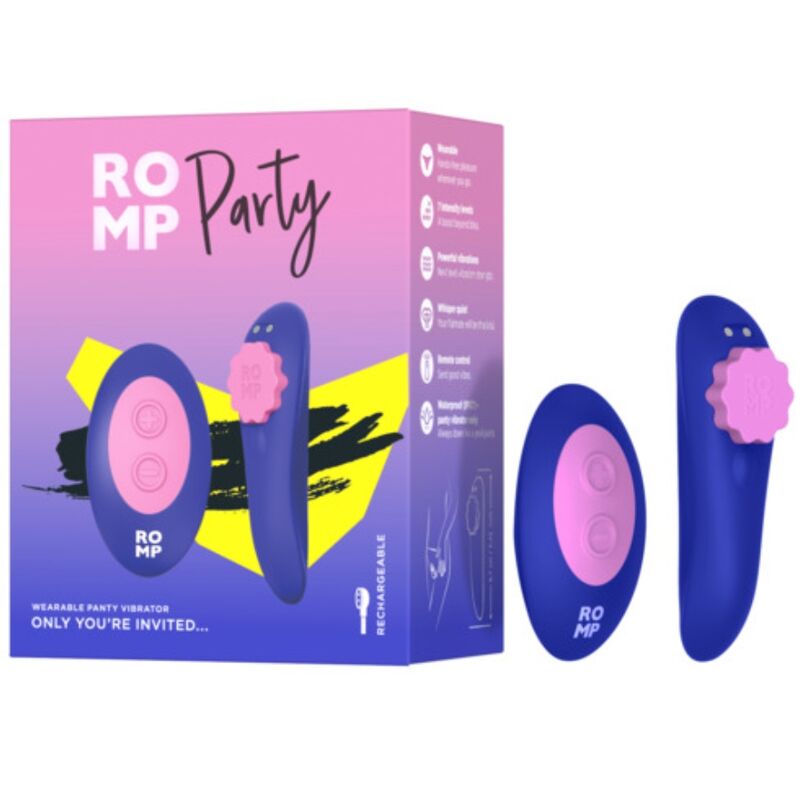 ROMP Party — Vibromasseur de culotte avec télécommande