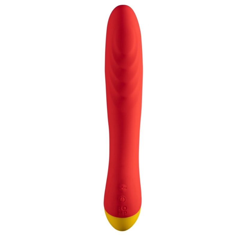 ROMP Hype – G-Punkt-Vibrator aus Silikon, gebogen und gerippt