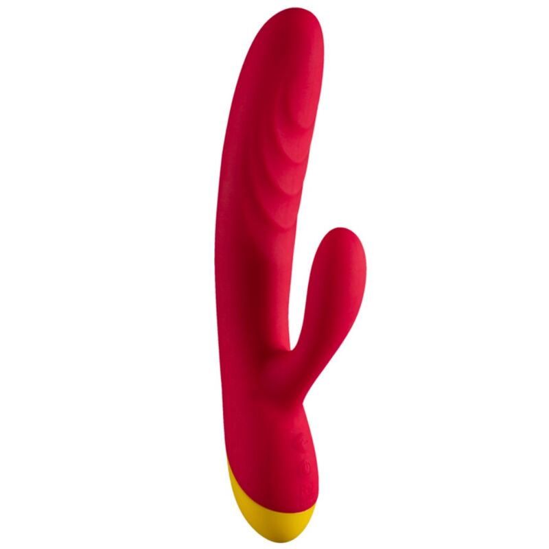 ROMP Jazz — Vibromasseur rabbit en silicone à double couche