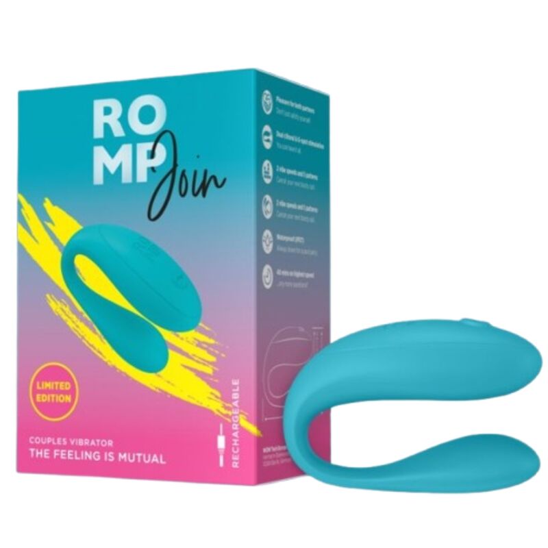 ROMP Join – Paarvibrator aus Silikon für Vagina und Klitoris