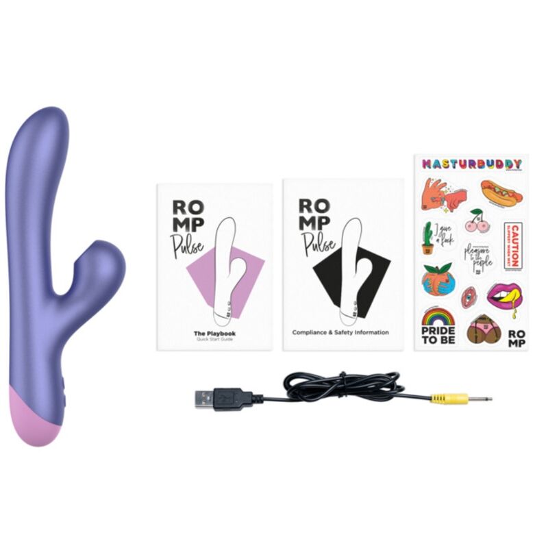 ROMP Pulse – Vibratore rabbit con stimolazione clitoridea ad aria
