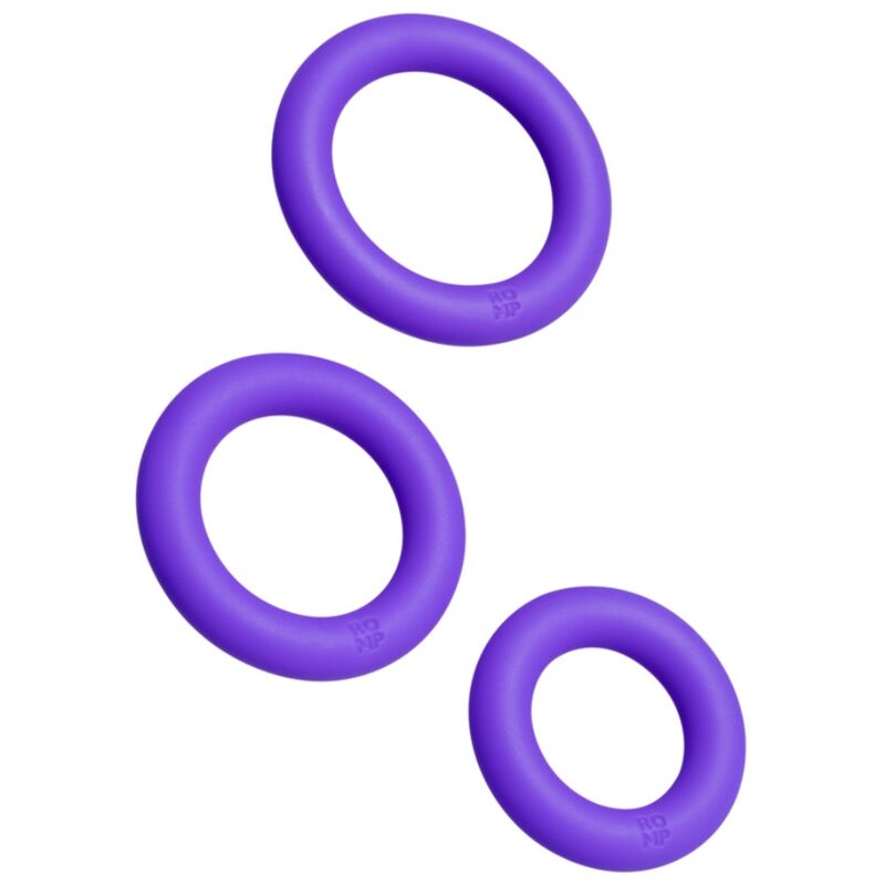 ROMP Remix Trio — Lot de 3 anneaux péniens en silicone