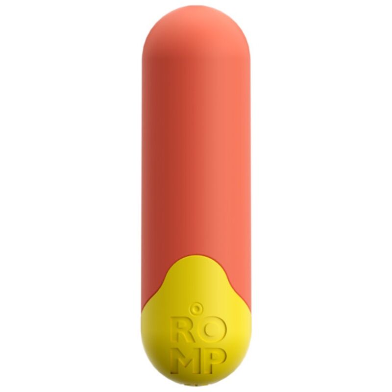 ROMP Riot – Aufladbarer Minivibrator im Bullet-Format, Orange und Gelb