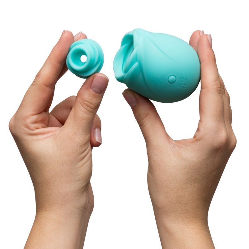 ROMP Rose Glow – Rose toy fosforescente con Pleasure Air