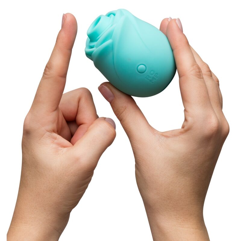 ROMP Rose Glow – Rose toy fosforescente con Pleasure Air