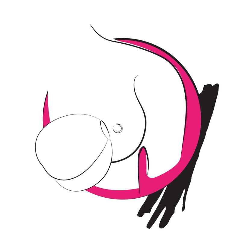 ROMP Pink Peach – Druckwellenvibrator in Pfirsichform mit Ständer