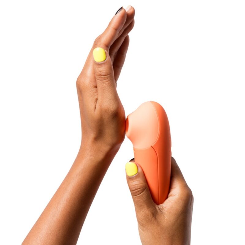 ROMP Switch X – Succionador de clítoris a pilas, naranja