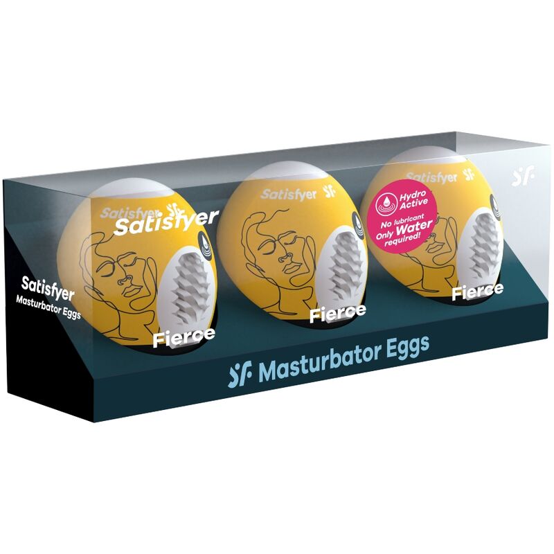 Satisfyer Eggcited Fierce × 3 – Masturbator-Eier im Dreierset