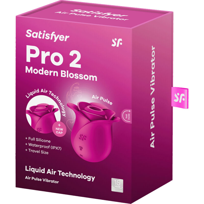 Satisfyer Pro 2 Modern Blossom — Stimulateur clitoridien rose