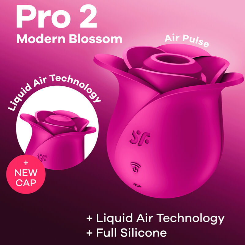 Satisfyer Pro 2 Modern Blossom — Stimulateur clitoridien rose
