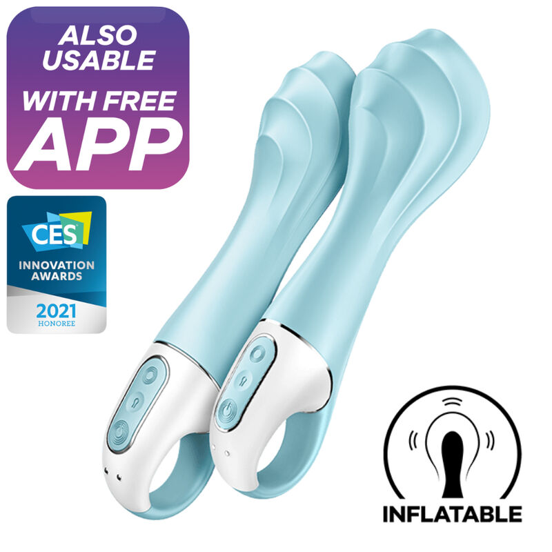 Satisfyer Air Pump Vibrator 5 – Aufpumpbarer Vibrator mit App