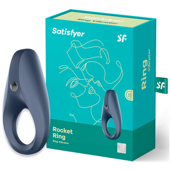 Satisfyer Vibrating Ring 1 – Anillo vibrador de silicona