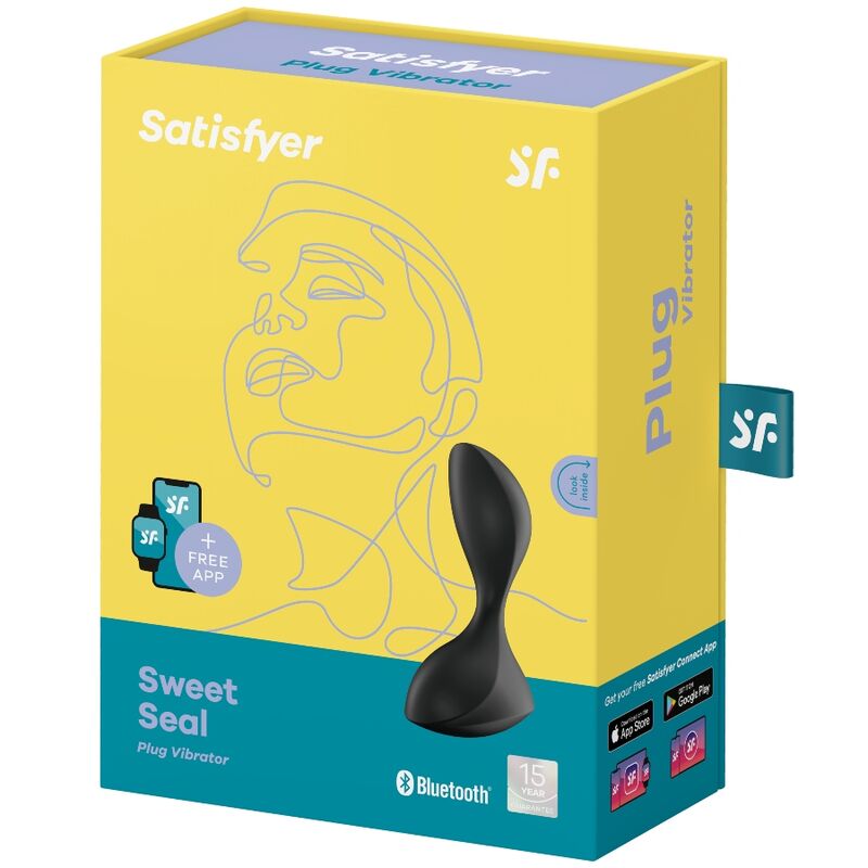 Satisfyer Sweet Seal – Plug anal vibrador con app