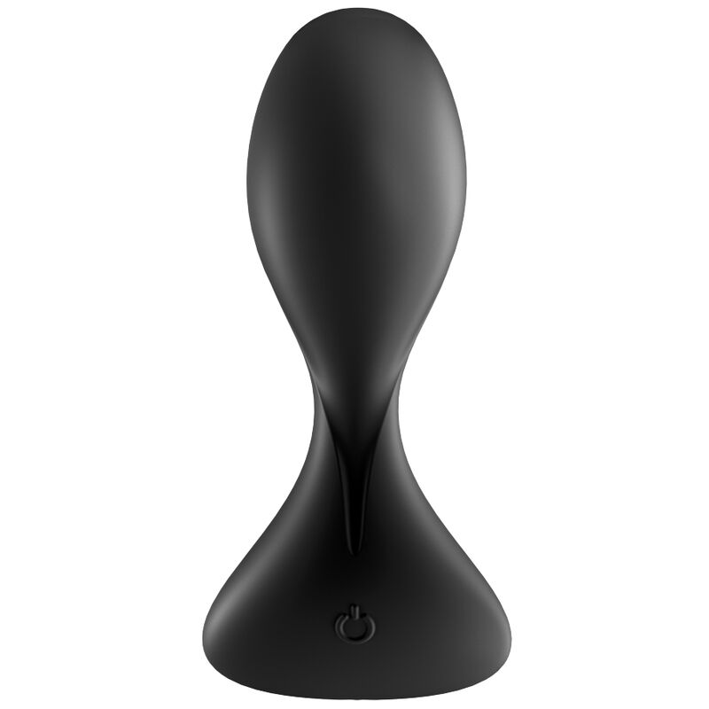Satisfyer Trendsetter – Plug anale con app e stelo piatto – Nero
