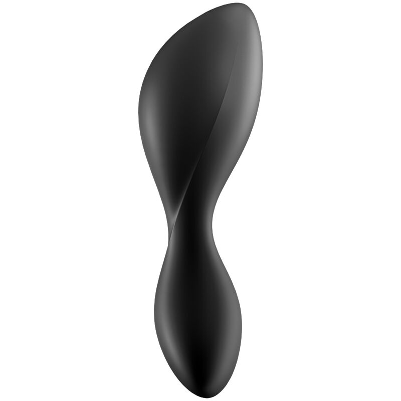Satisfyer Trendsetter – Plug anale con app e stelo piatto – Nero