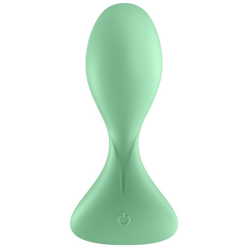 Satisfyer Trendsetter – Plug anale con app e stelo piatto – Verde