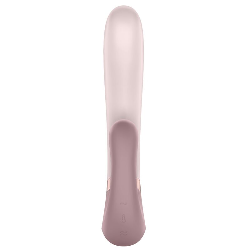 Satisfyer Heat Wave — Rabbit chauffant connecté — Rose