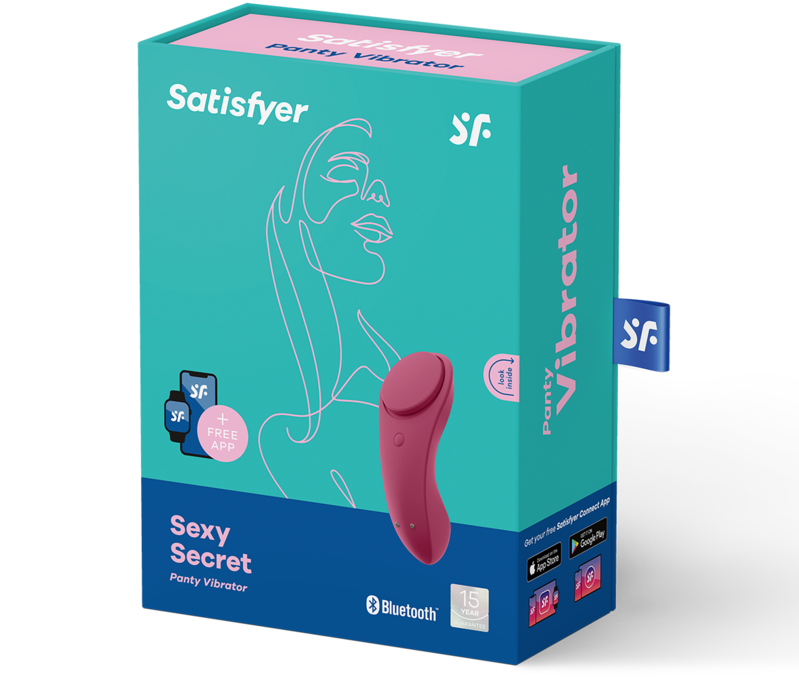 Satisfyer Sexy Secret — Vibromasseur de culotte connecté