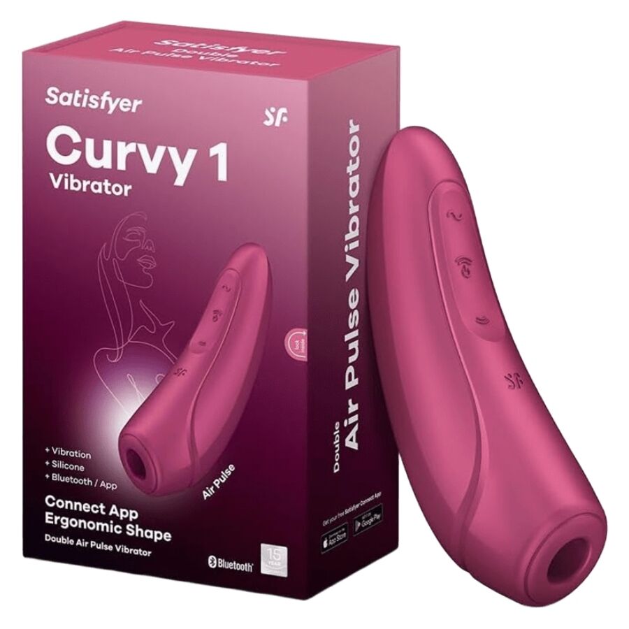 Satisfyer Curvy 1 – Succhia clitoride con vibrazione e app