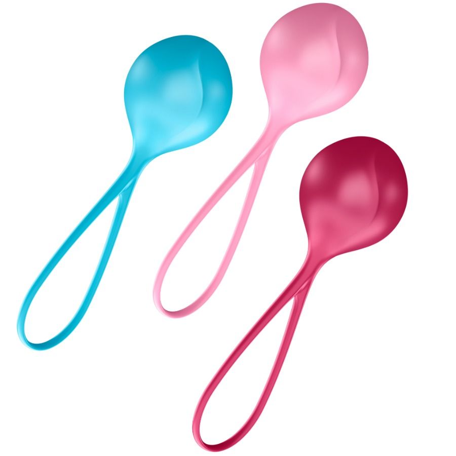 Satisfyer Loveballs Training Set 3 – Liebeskugeln in drei Gewichtsstufen