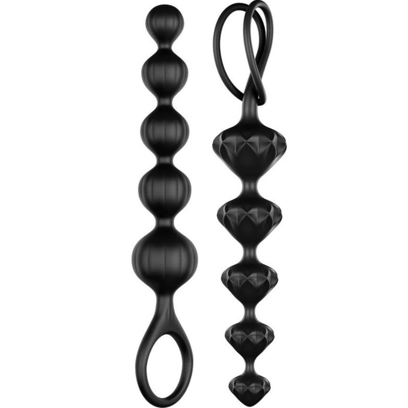 Satisfyer Love Beads – Dúo de bolas anales de silicona