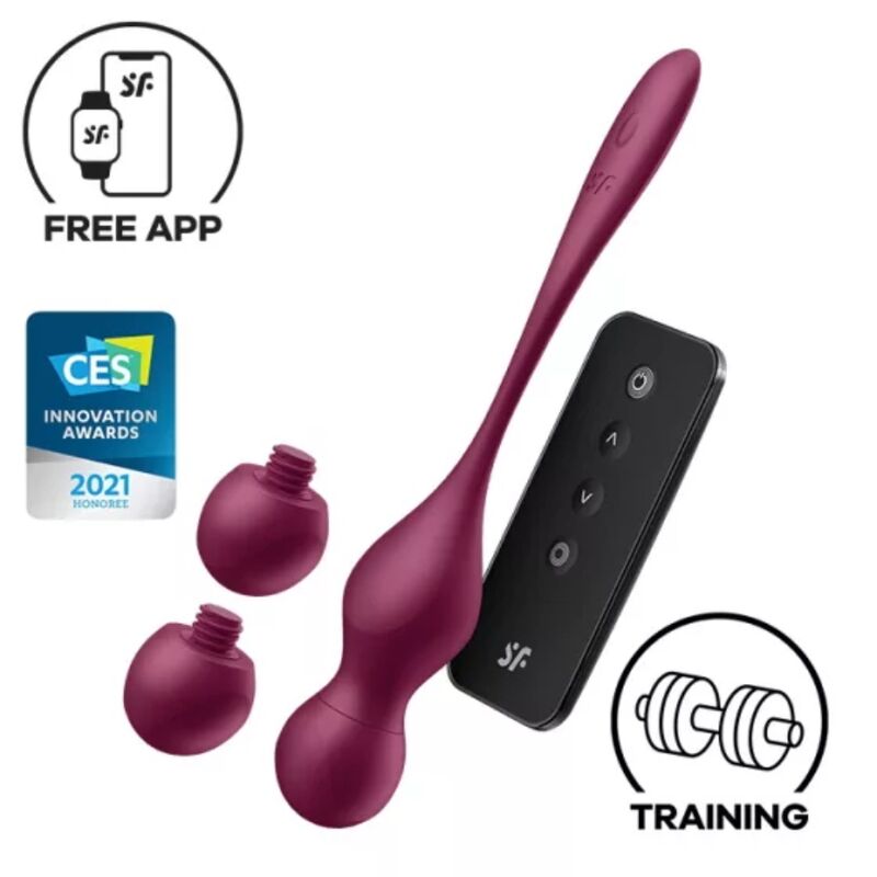 Satisfyer Love Birds Vary — Boules de Kegel vibrantes