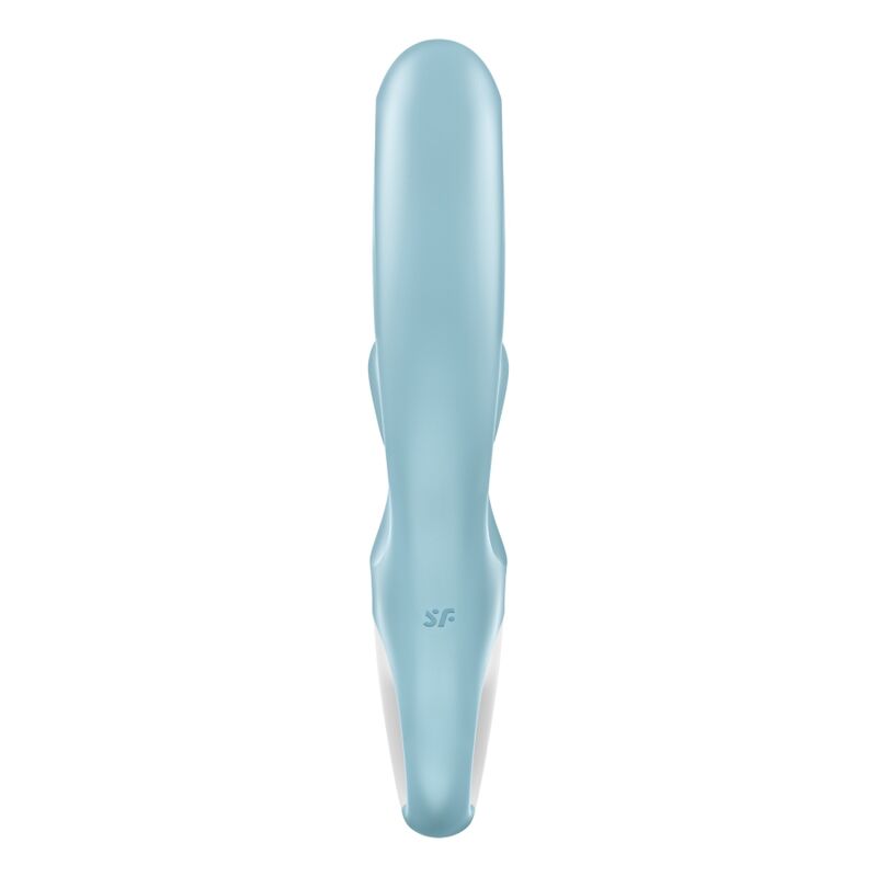 Satisfyer Love Me in Blau von hinten