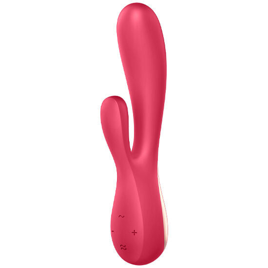 Satisfyer Mono Flex — Vibromasseur rabbit connecté — Rouge