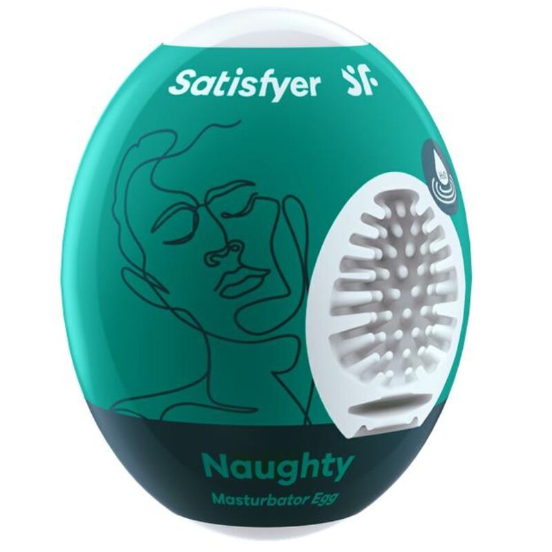 Satisfyer Eggcited Naughty – Masturbator-Ei mit Noppen