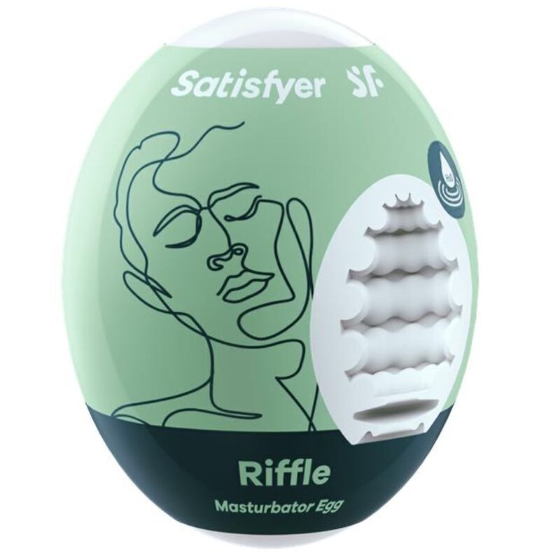 Satisfyer Eggcited Riffle – Huevo masturbador de un solo uso