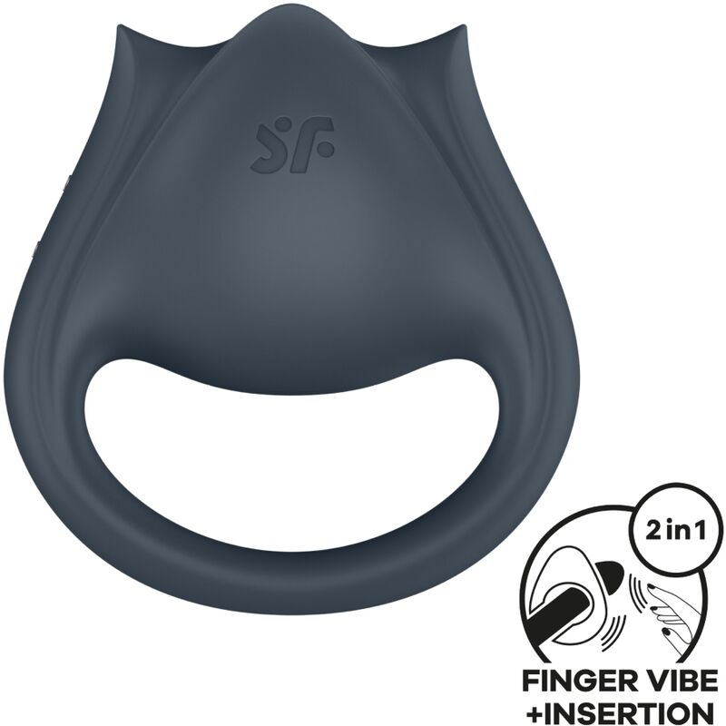 Satisfyer Perfect Pair 2 – Vibrador de dedo y anillo con cuatro puntas