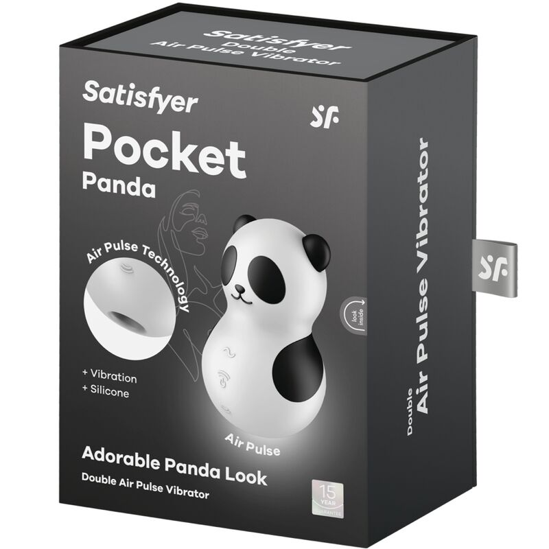 Satisfyer Pocket Panda – Succhia clitoride a forma di panda